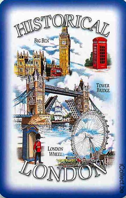 Single Swap Playing Cards Country UK Tower Bridge (PS17-40H)