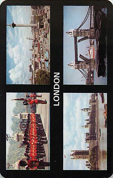 Single Swap Playing Cards Country UK Tower Bridge (PS17-35C)