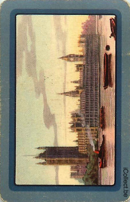Single Swap Playing Cards London Houses of Parliament (PS17-37D) - Click Image to Close