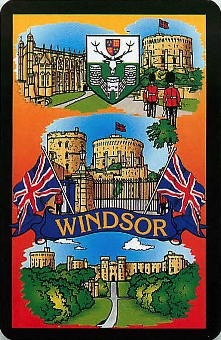 Single Swap Playing Cards Country UK Windsor (PS17-39D)