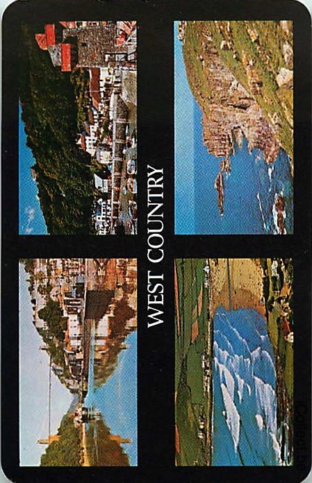 Single Swap Playing Cards Country UK West Country (PS17-33E)