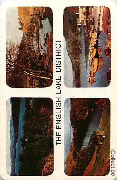 Single Swap Playing Cards UK English Lake District (PS17-33G)