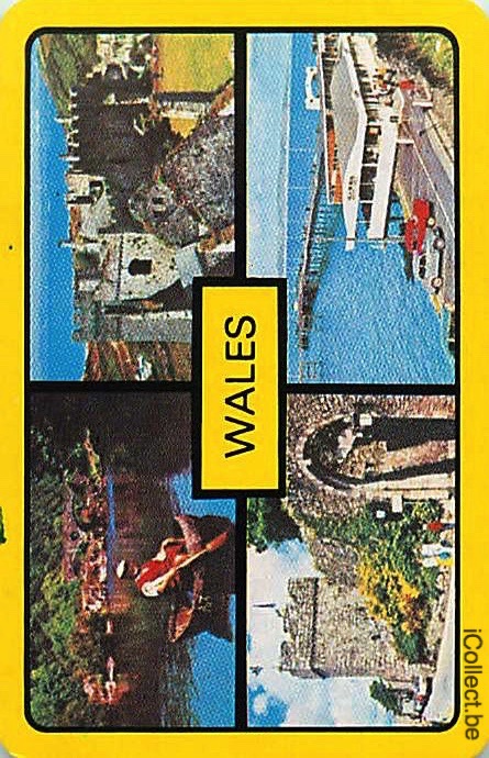 Single Swap Playing Cards Country Wales (PS17-35A)