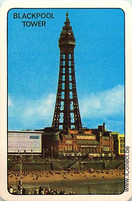 Single Swap Playing Cards Country UK Blackpool Tower (PS18-13H) - Click Image to Close