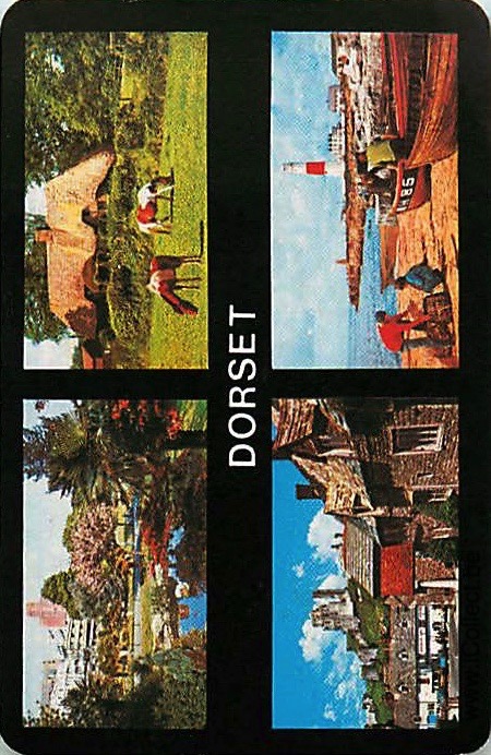 Single Swap Playing Cards Country UK Dorset (PS18-38E) - Click Image to Close