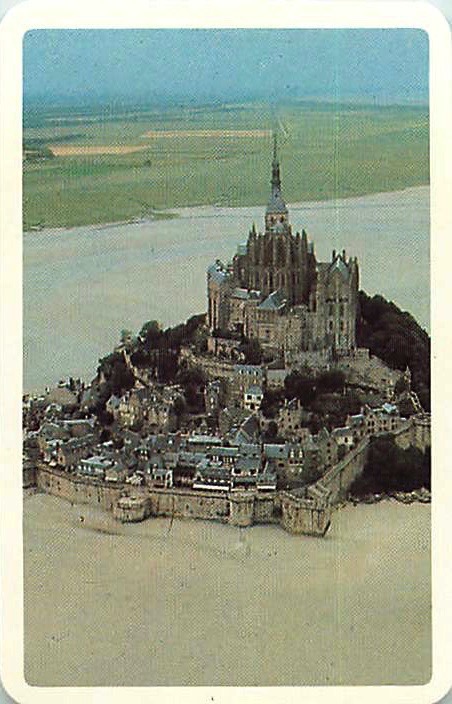 Single Playing Cards Country France Mont St Michel (PS16-09E) - Click Image to Close
