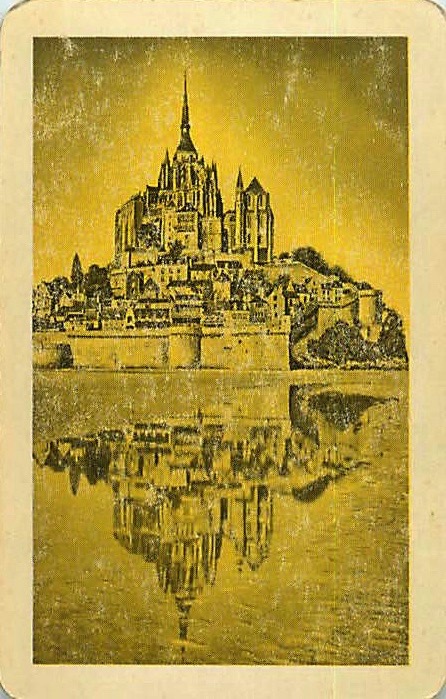 Single Playing Cards Country France Mont St Michel (PS16-09F) - Click Image to Close