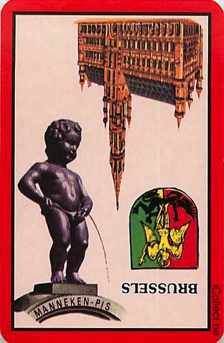 Single Swap Playing Cards Country Manneken Pis (PS15-03D)