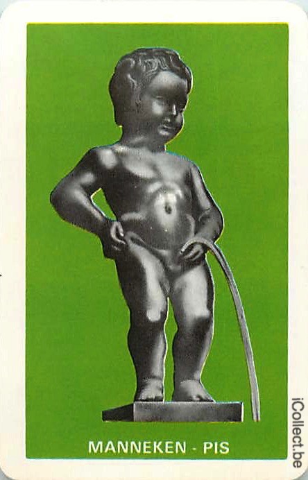 Single Swap Playing Cards Country Manneken Pis (PS15-05A)