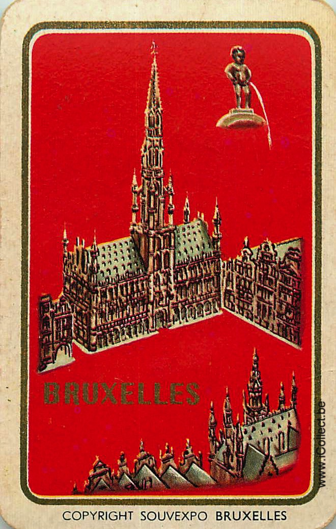 Single Swap Playing Cards Country Brussels (PS15-02A)