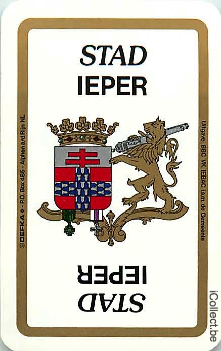 Single Swap Playing Cards Ieper Belgium (PS15-15A)