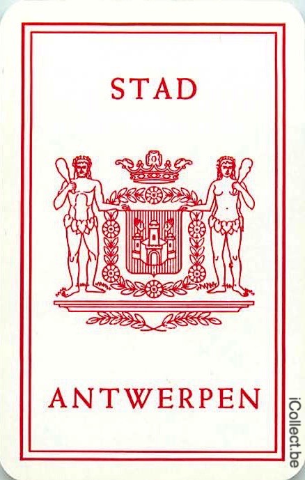 Single Swap Playing Cards Country Antwerpen Belgium (PS15-18C) - Click Image to Close