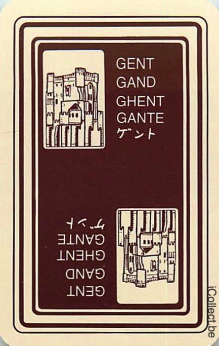 Single Swap Playing Cards Gand Ghent Belgium (PS15-18G) - Click Image to Close