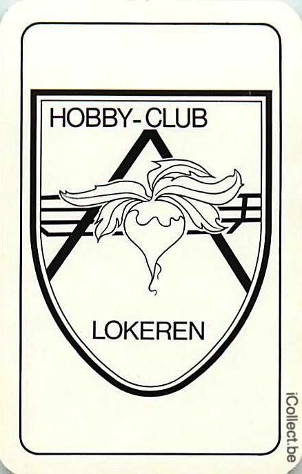 Single Playing Cards Country Lokeren Belgium (PS15-22G)