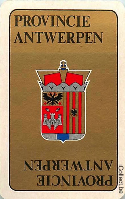 Single Swap Playing Cards Country Belgium Antwerpren (PS17-16D)
