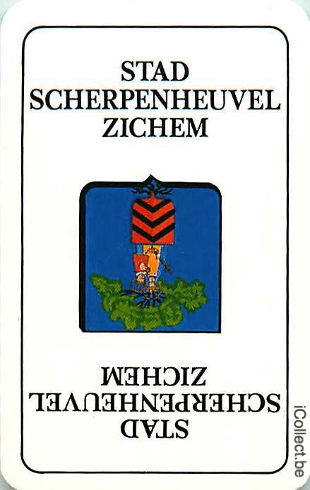 Single Swap Playing Cards Country Belgium Scherpenheuvel (PS17-1