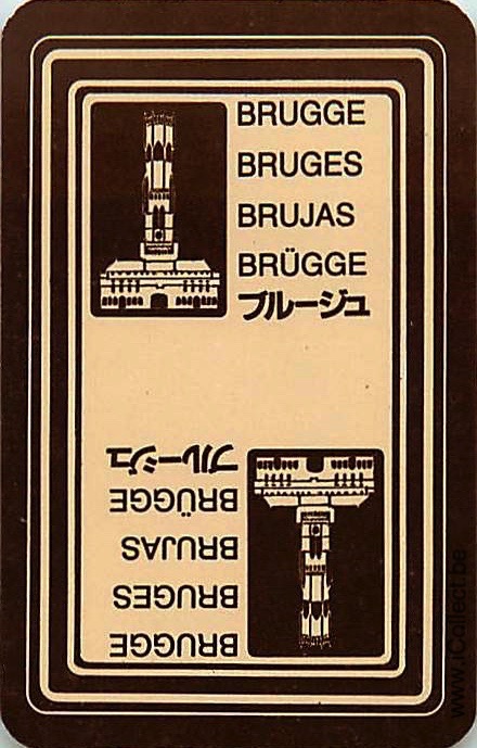 Single Swap Playing Cards Country Brugge (PS05-32A)