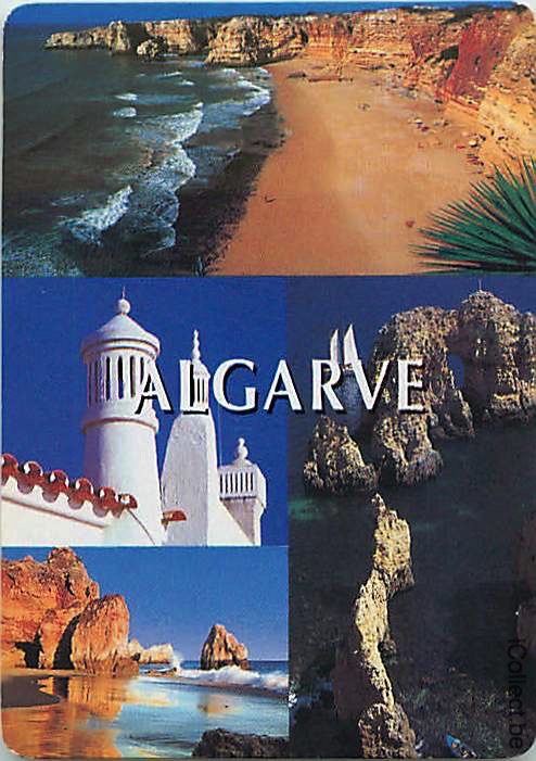 Single Playing Cards Country Portugal Algarve (PS14-17A) - Click Image to Close
