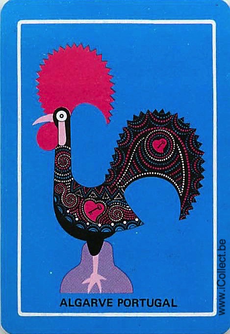 Single Swap Playing Cards Country Portugal Cock (PS21-22F)