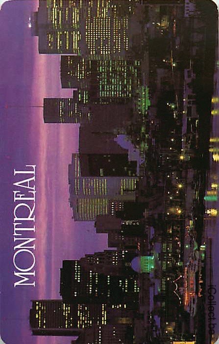 Single Playing Cards Country Canada Montreal (PS17-01D) - Click Image to Close
