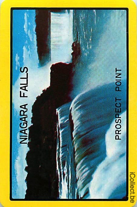 Single Playing Cards Country Canada Niagara Falls (PS17-02F)