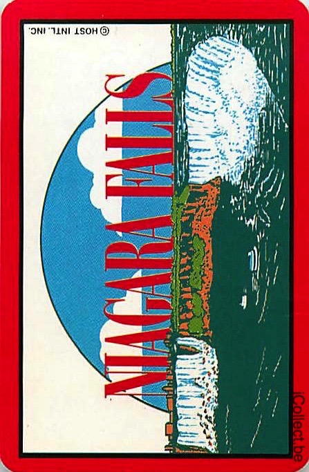 Single Playing Cards Country Canada Niagara Falls (PS17-03A) - Click Image to Close