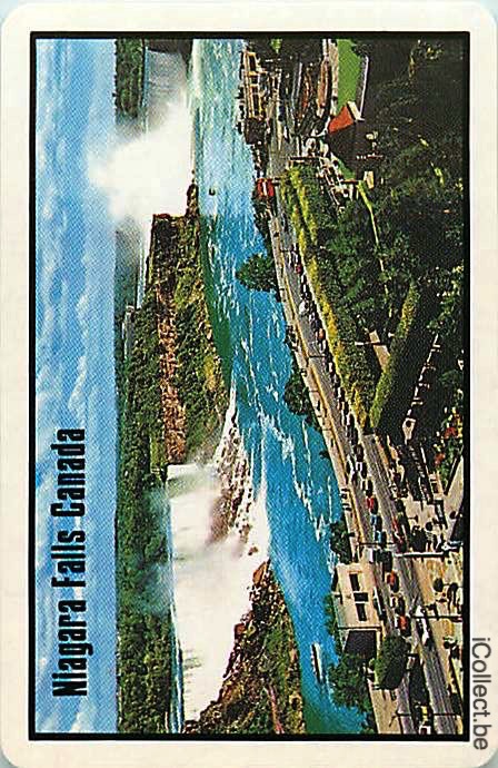 Single Playing Cards Country Canada Niagara Falls (PS17-03B) - Click Image to Close
