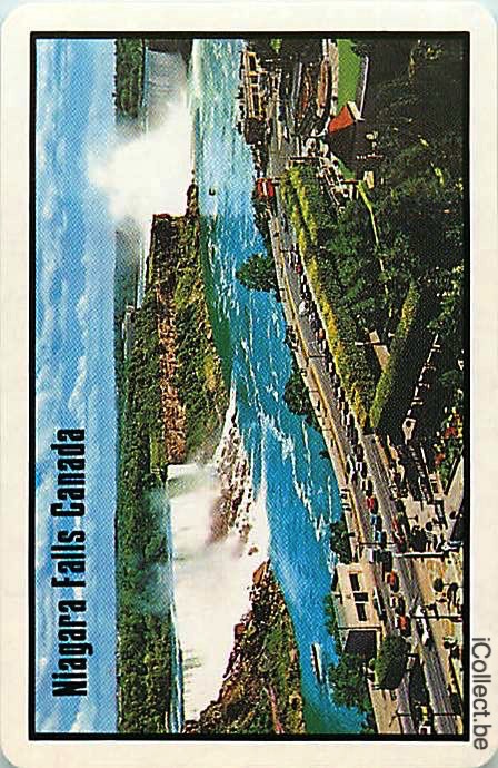 Single Playing Cards Country Canada Niagara Falls (PS17-03B)