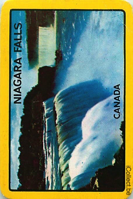 Single Playing Cards Country Canada Niagara Falls (PS17-03D)
