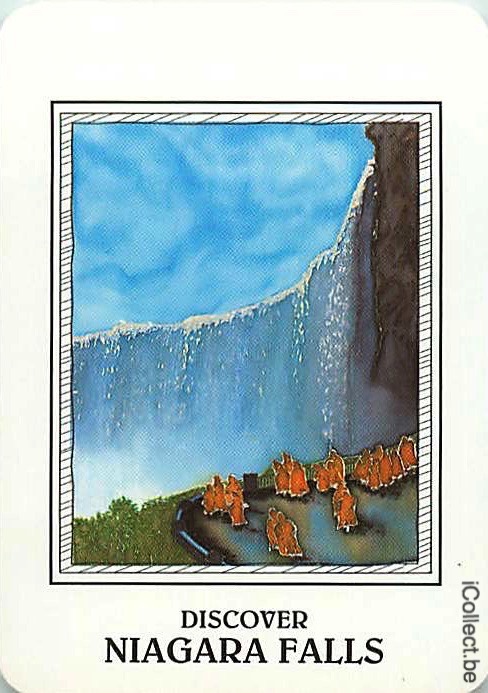 Single Swap Playing Cards Country Canada Niagara Falls (PS17-03H