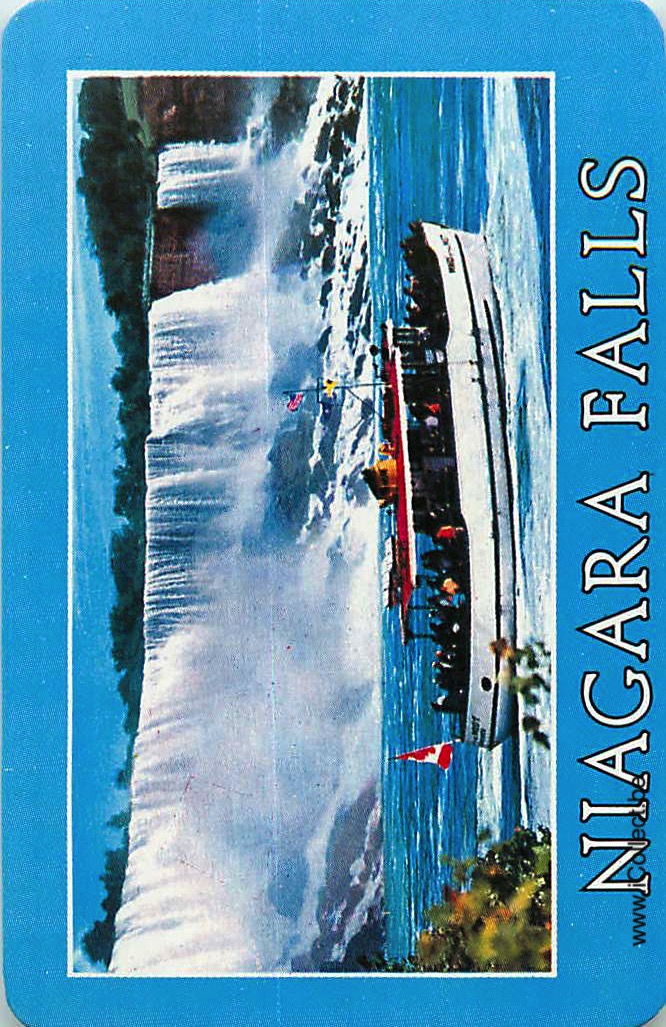 Single Swap Playing Cards Country Niagara Falls (PS15-05G) - Click Image to Close