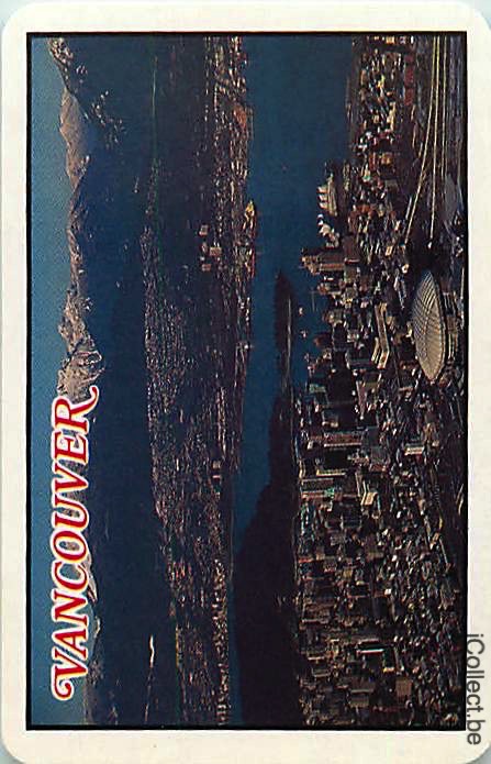 Single Playing Cards Country Canada Vancouver (PS17-04C)