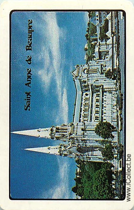 Single Swap Playing Cards Canada Ste Anne Beaupre (PS18-17A) - Click Image to Close