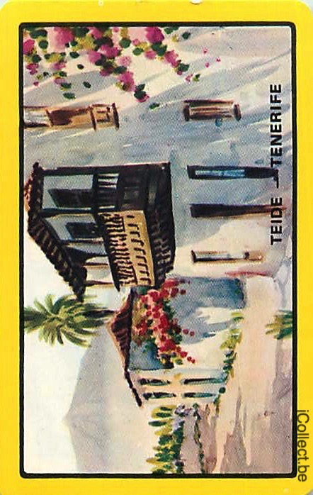 Single Playing Cards Country Spain Tenerife (PS17-06D)