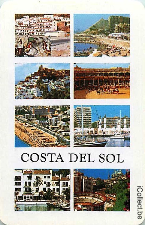 Single Playing Cards Country Spain Del Sol (PS17-07E)