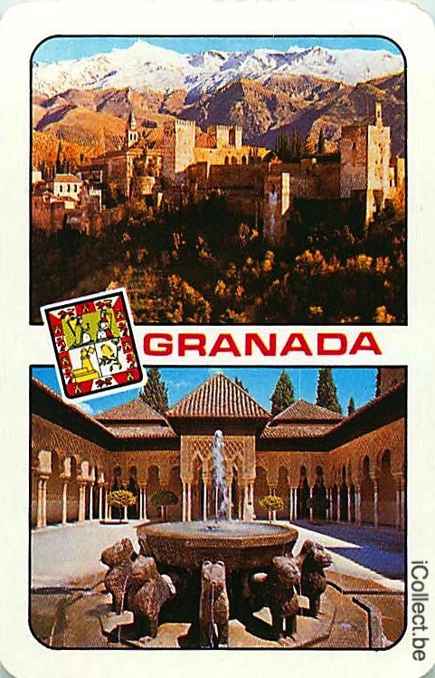 Single Swap Playing Cards Country Spain Granada (PS17-07G)
