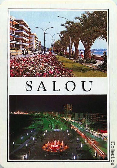 Single Playing Cards Country Spain Salou (PS17-07I)