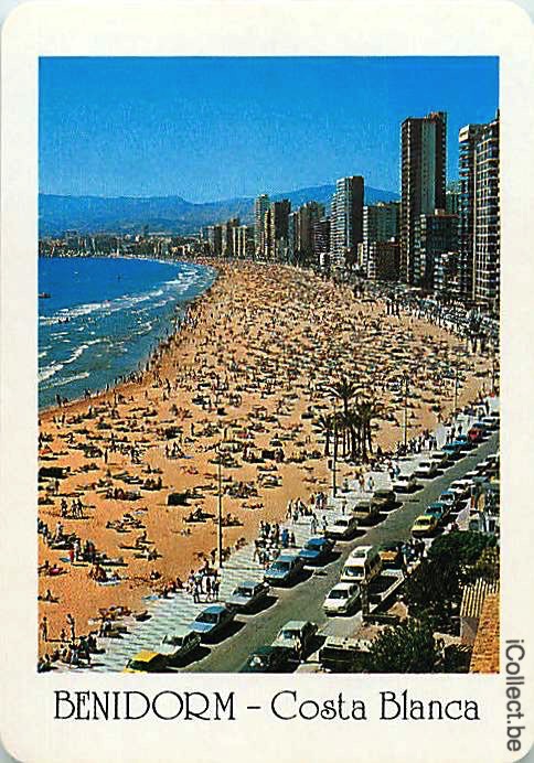 Single Swap Playing Cards Country Spain Benidorm (PS17-17G)