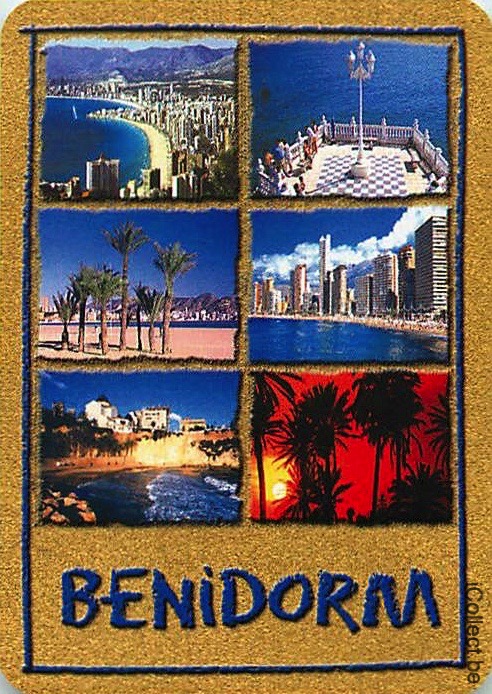 Single Swap Playing Cards Country Spain Benidorm (PS17-17H)