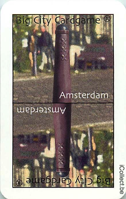 Single Playing Cards Country Netherlands Amsterdam (PS17-08D)
