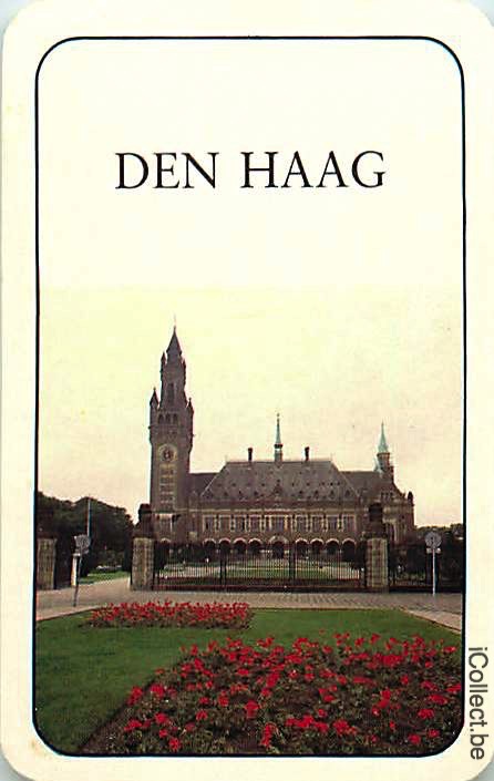Single Playing Cards Country Netherlands Den Haag (PS17-08F)