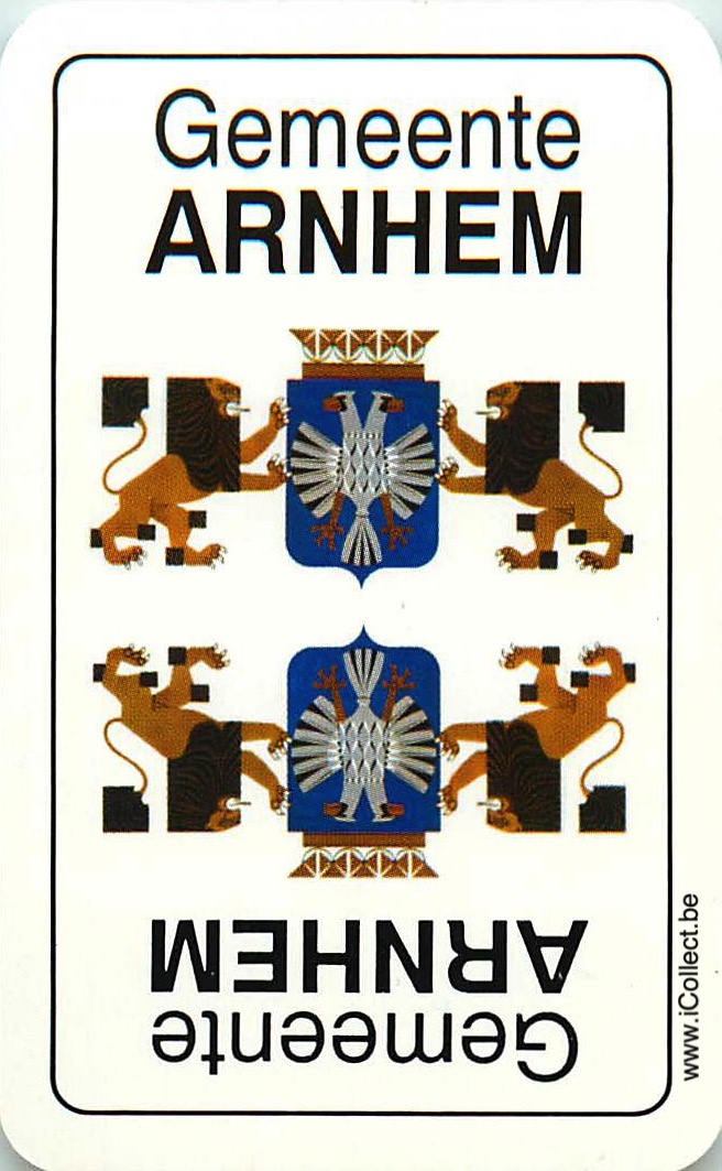 Single Swap Playing Cards Country Arnhem NL (PS07-02F) - Click Image to Close