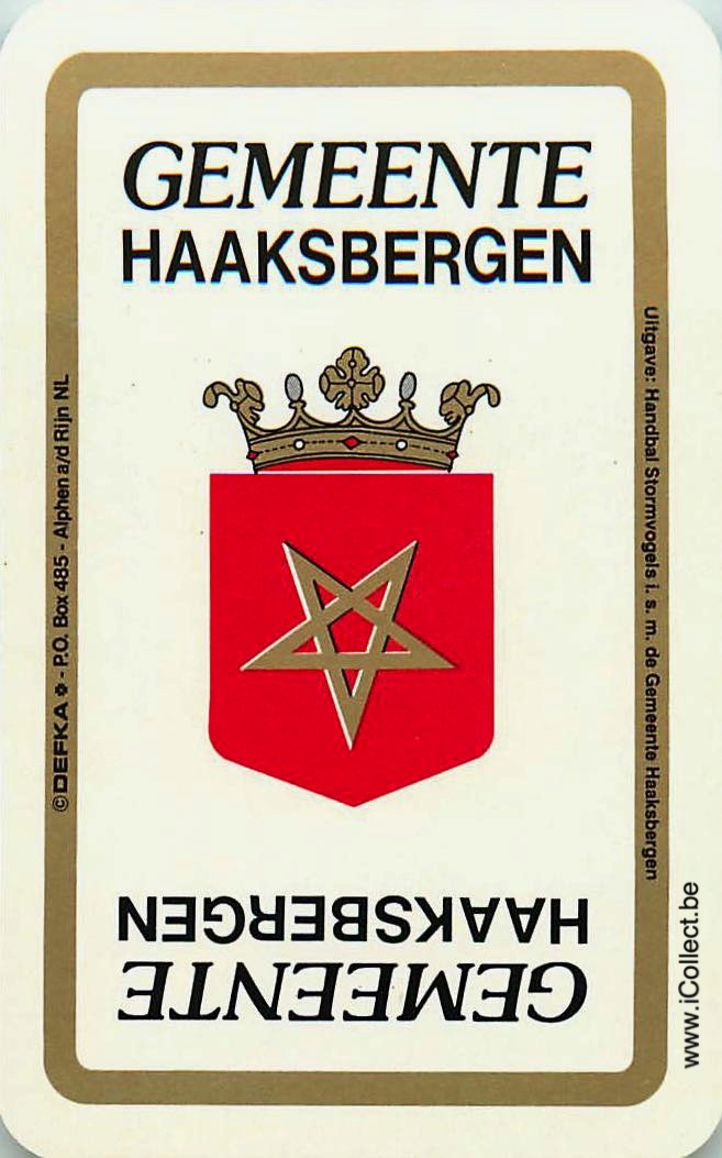 Single Swap Playing Cards Country Haaksbergen (PS07-15B) - Click Image to Close