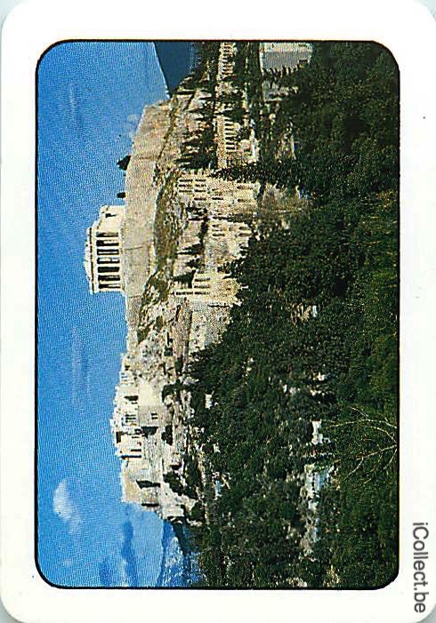 Single Playing Cards Country Greece Acropolis (PS17-09E)