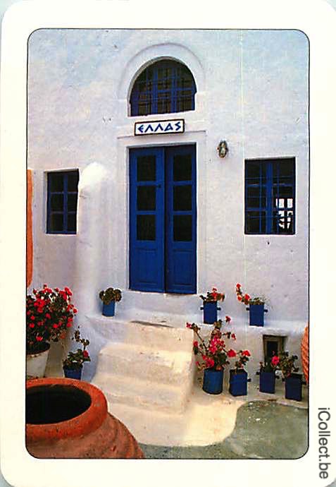 Single Playing Cards Country Greece Island (PS17-11A) - Click Image to Close