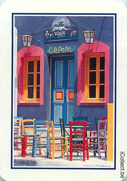 Single Playing Cards Country Greece Island (PS17-11D) - Click Image to Close