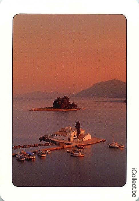 Single Playing Cards Country Greece Island (PS17-11H) - Click Image to Close