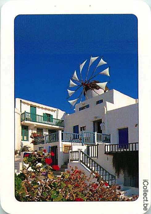 Single Playing Cards Country Greece Island (PS17-11I) - Click Image to Close