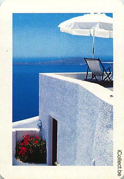 Single Swap Playing Cards Country Greece Island (PS17-17B) - Click Image to Close