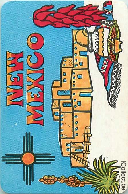 Single Swap Playing Cards Country New Mexico (PS17-22H) - Click Image to Close